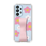 Slim Protection Case - STAND & RING RIBBON Sakura Pink［ Rune Naito - RUNE Flower - Pink ］
