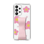 Slim Protection Case - STAND & RING RIBBON Sakura Pink［ Rune Naito - RUNE Flower - Pink ］