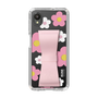 Slim Protection Case - STAND & RING RIBBON Sakura Pink［ Rune Naito - RUNE Flower - Pink ］