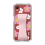 Slim Protection Case - STAND & RING RIBBON Sakura Pink［ Rune Naito - RUNE Flower - Pink ］
