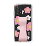 Slim Protection Case - STAND & RING RIBBON Sakura Pink［ Rune Naito - RUNE Flower - Pink ］