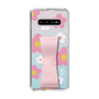 Slim Protection Case - STAND & RING RIBBON Sakura Pink［ Rune Naito - RUNE Flower - Pink ］