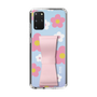 Slim Protection Case - STAND & RING RIBBON Sakura Pink［ Rune Naito - RUNE Flower - Pink ］