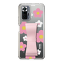 Slim Protection Case - STAND & RING RIBBON Sakura Pink［ Rune Naito - RUNE Flower - Pink ］