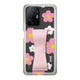 Slim Protection Case - STAND & RING RIBBON Sakura Pink［ Rune Naito - RUNE Flower - Pink ］
