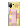 Slim Protection Case - STAND & RING RIBBON Sakura Pink［ Rune Naito - RUNE Flower - Pink ］