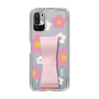 Slim Protection Case - STAND & RING RIBBON Sakura Pink［ Rune Naito - RUNE Flower - Pink ］