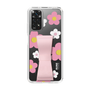 Slim Protection Case - STAND & RING RIBBON Sakura Pink［ Rune Naito - RUNE Flower - Pink ］