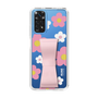 Slim Protection Case - STAND & RING RIBBON Sakura Pink［ Rune Naito - RUNE Flower - Pink ］