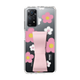 Slim Protection Case - STAND & RING RIBBON Sakura Pink［ Rune Naito - RUNE Flower - Pink ］
