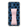 Slim Protection Case - STAND & RING RIBBON Sakura Pink［ Rune Naito - RUNE Flower - Black ］