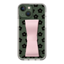 Slim Protection Case - STAND & RING RIBBON Sakura Pink［ Rune Naito - RUNE Flower - Black ］
