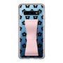 Slim Protection Case - STAND & RING RIBBON Sakura Pink［ Rune Naito - RUNE Flower - Black ］