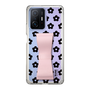 Slim Protection Case - STAND & RING RIBBON Sakura Pink［ Rune Naito - RUNE Flower - Black ］