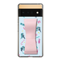 Slim Protection Case - STAND & RING RIBBON Sakura Pink［ HATSUNE MIKU - Ribbon - Instrumental - Blue ］