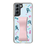 Slim Protection Case - STAND & RING RIBBON Sakura Pink［ HATSUNE MIKU - Ribbon - Instrumental - Blue ］