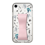 Slim Protection Case - STAND & RING RIBBON Sakura Pink［ HATSUNE MIKU - Ribbon - Instrumental - Monochrome ］