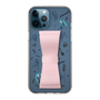Slim Protection Case - STAND & RING RIBBON Sakura Pink［ HATSUNE MIKU - Ribbon - Instrumental - Monochrome ］