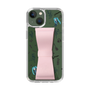 Slim Protection Case - STAND & RING RIBBON Sakura Pink［ HATSUNE MIKU - Ribbon - Instrumental - Monochrome ］