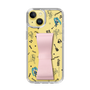 Slim Protection Case - STAND & RING RIBBON Sakura Pink［ HATSUNE MIKU - Ribbon - Instrumental - Monochrome ］