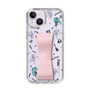 Slim Protection Case - STAND & RING RIBBON Sakura Pink［ HATSUNE MIKU - Ribbon - Instrumental - Monochrome ］