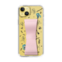 Slim Protection Case - STAND & RING RIBBON Sakura Pink［ HATSUNE MIKU - Ribbon - Instrumental - Monochrome ］