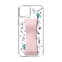 Slim Protection Case - STAND & RING RIBBON Sakura Pink［ HATSUNE MIKU - Ribbon - Instrumental - Monochrome ］