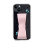 Slim Protection Case - STAND & RING RIBBON Sakura Pink［ HATSUNE MIKU - Ribbon - Instrumental - Monochrome ］