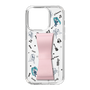 Slim Protection Case - STAND & RING RIBBON Sakura Pink［ HATSUNE MIKU - Ribbon - Instrumental - Monochrome ］
