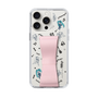 Slim Protection Case - STAND & RING RIBBON Sakura Pink［ HATSUNE MIKU - Ribbon - Instrumental - Monochrome ］