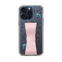 Slim Protection Case - STAND & RING RIBBON Sakura Pink［ HATSUNE MIKU - Ribbon - Instrumental - Monochrome ］