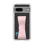 Slim Protection Case - STAND & RING RIBBON Sakura Pink［ HATSUNE MIKU - Ribbon - Instrumental - Monochrome ］
