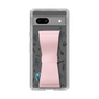 Slim Protection Case - STAND & RING RIBBON Sakura Pink［ HATSUNE MIKU - Ribbon - Instrumental - Monochrome ］