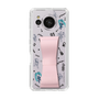 Slim Protection Case - STAND & RING RIBBON Sakura Pink［ HATSUNE MIKU - Ribbon - Instrumental - Monochrome ］
