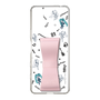 Slim Protection Case - STAND & RING RIBBON Sakura Pink［ HATSUNE MIKU - Ribbon - Instrumental - Monochrome ］