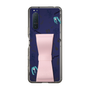 Slim Protection Case - STAND & RING RIBBON Sakura Pink［ HATSUNE MIKU - Ribbon - Instrumental - Monochrome ］