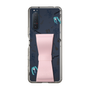 Slim Protection Case - STAND & RING RIBBON Sakura Pink［ HATSUNE MIKU - Ribbon - Instrumental - Monochrome ］