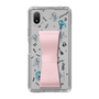 Slim Protection Case - STAND & RING RIBBON Sakura Pink［ HATSUNE MIKU - Ribbon - Instrumental - Monochrome ］