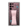 Slim Protection Case - STAND & RING RIBBON Sakura Pink［ HATSUNE MIKU - Ribbon - Instrumental - Monochrome ］