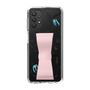 Slim Protection Case - STAND & RING RIBBON Sakura Pink［ HATSUNE MIKU - Ribbon - Instrumental - Monochrome ］