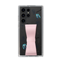 Slim Protection Case - STAND & RING RIBBON Sakura Pink［ HATSUNE MIKU - Ribbon - Instrumental - Monochrome ］