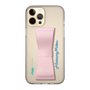 Slim Protection Case - STAND & RING RIBBON Sakura Pink［ HATSUNE MIKU - Ribbon - Logo ］