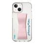 Slim Protection Case - STAND & RING RIBBON Sakura Pink［ HATSUNE MIKU - Ribbon - Logo ］