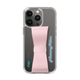 Slim Protection Case - STAND & RING RIBBON Sakura Pink［ HATSUNE MIKU - Ribbon - Logo ］