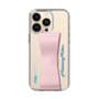 Slim Protection Case - STAND & RING RIBBON Sakura Pink［ HATSUNE MIKU - Ribbon - Logo ］