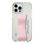 Slim Protection Case - STAND & RING RIBBON Sakura Pink［ HATSUNE MIKU - Ribbon - Logo ］