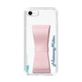 Slim Protection Case - STAND & RING RIBBON Sakura Pink［ HATSUNE MIKU - Ribbon - Logo ］