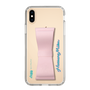 Slim Protection Case - STAND & RING RIBBON Sakura Pink［ HATSUNE MIKU - Ribbon - Logo ］