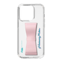 Slim Protection Case - STAND & RING RIBBON Sakura Pink［ HATSUNE MIKU - Ribbon - Logo ］