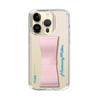 Slim Protection Case - STAND & RING RIBBON Sakura Pink［ HATSUNE MIKU - Ribbon - Logo ］